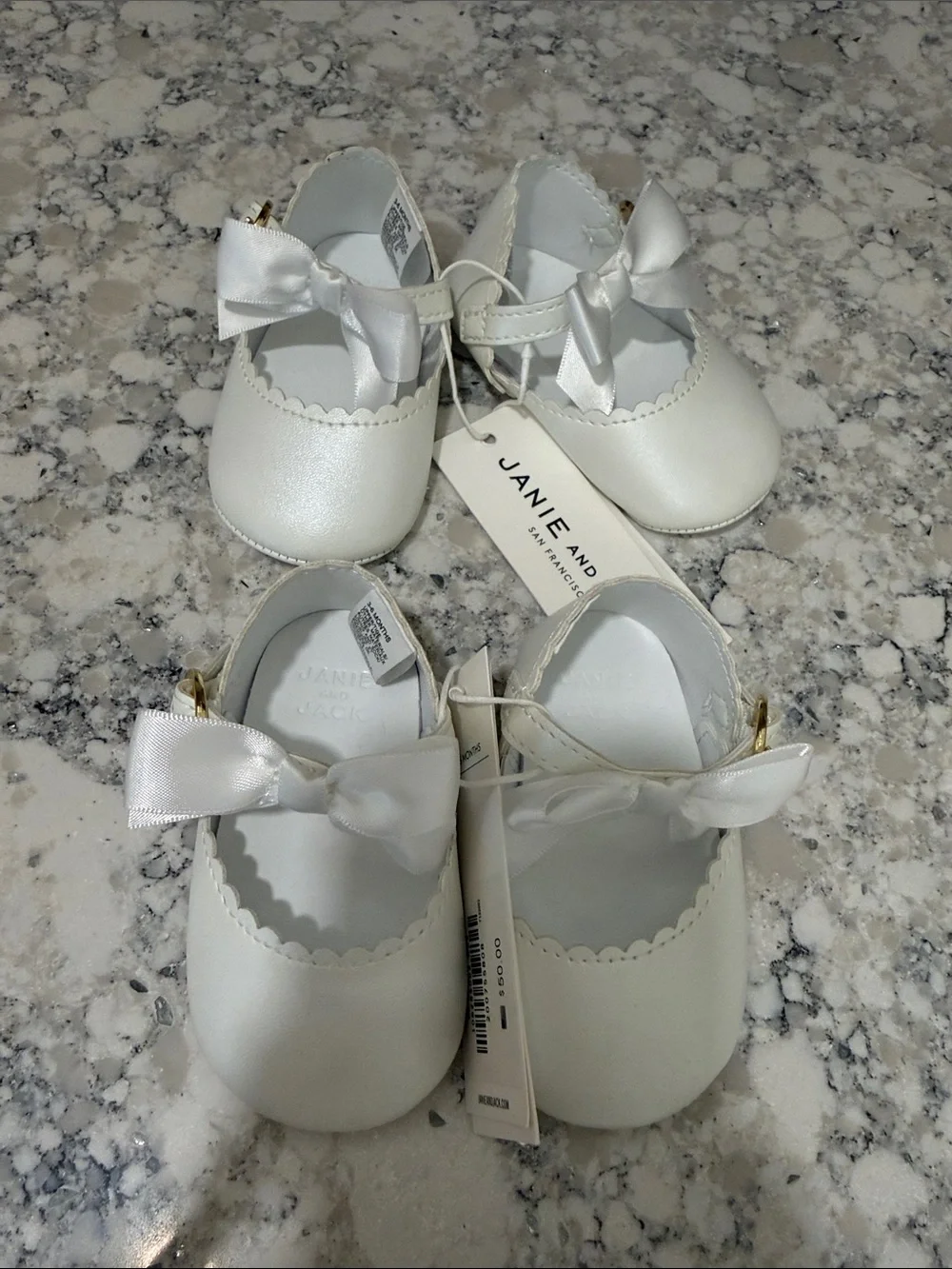 Janie and Jack classic white